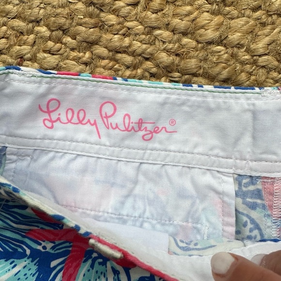 Lilly Pulitzer Callahan Shorts She She Shells size: 00 - Picture 3 of 4
